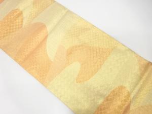 佐賀錦　霞に古典柄織り出し　袋帯